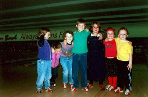 May 2000 birthday bowling party